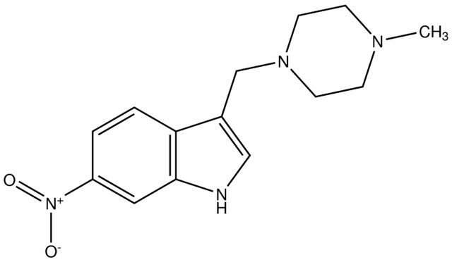 3-((4-methylpiperazin-1-yl)methyl)-6-nitro-1H-indole