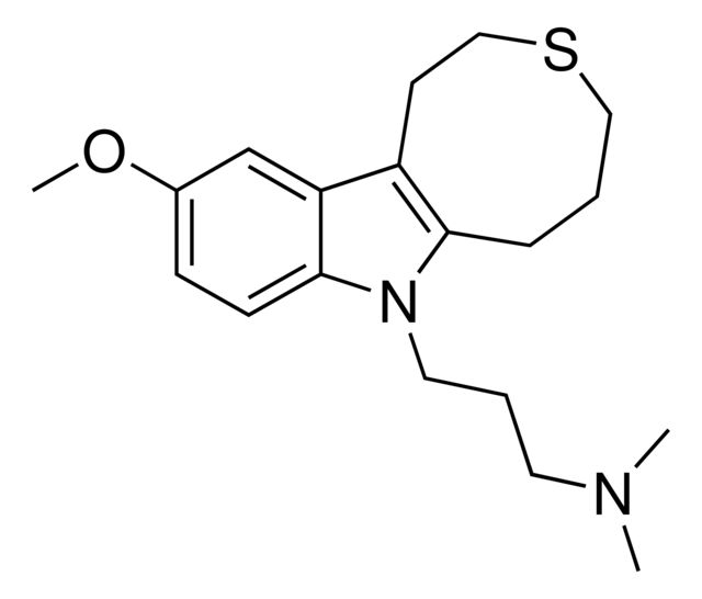 3-(10-Methoxy-1,4,5,6-tetrahydrothiocino[5,4-b]indol-7(2H)-yl)-N,N-dimethyl-1-propanamine