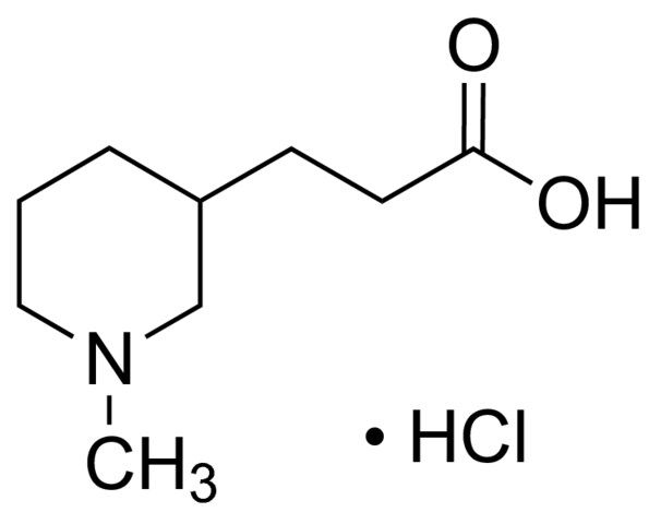 3-(1-Methylpiperidin-3-yl)propanoic acid hydrochloride