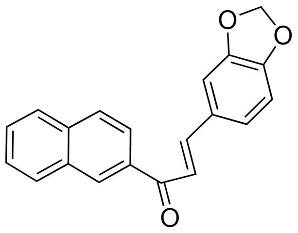 3-((3,4-METHYLENEDIOXY)PHENYL)-2'-ACRYLONAPHTONE