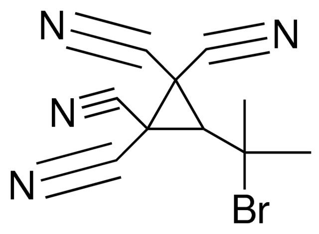 3-(1-BROMO-1-METHYL-ETHYL)-CYCLOPROPANE-1,1,2,2-TETRACARBONITRILE