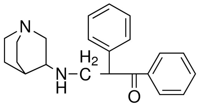 3-(1-azabicyclo[2.2.2]oct-3-ylamino)-1,2-diphenyl-1-propanone