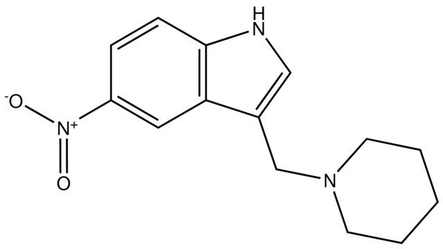 3-(1-Piperidinylmethyl)-5-nitro-1H-indole