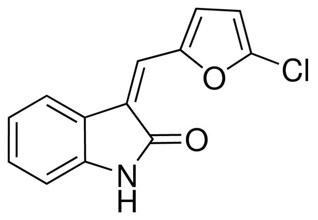 3-((5-CHLORO-2-FURYL)METHYLENE)-1,3-DIHYDRO-2H-INDOL-2-ONE