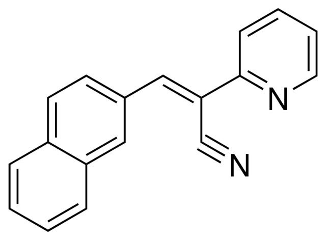 3-(2-NAPHTHYL)-2-(2-PYRIDINYL)ACRYLONITRILE