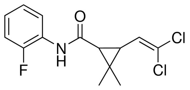 3-(2,2-DICHLORO-VINYL)-2,2-DIMETHYL-CYCLOPROPANECARBOXYLIC ACID (2-F-PH)-AMIDE