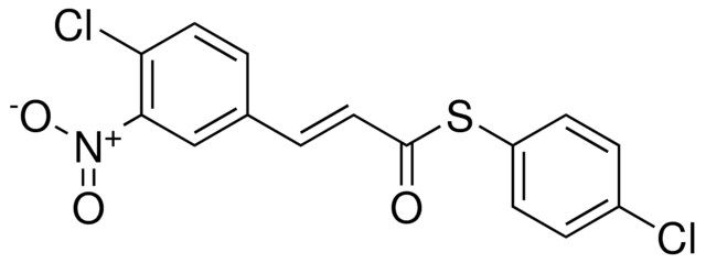 3-(4-CHLORO-3-NITRO-PHENYL)-THIOACRYLIC ACID S-(4-CHLORO-PHENYL) ESTER