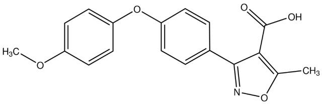 3-(4-(4-Methoxyphenoxy)phenyl)-5-methylisoxazole-4-carboxylic acid