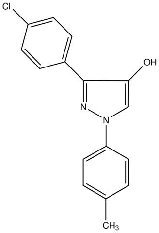 3-(4-Chlorophenyl)-1-<i>p</i>-tolyl-1<i>H</i>-pyrazol-4-ol