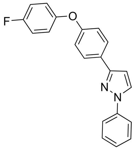 3-(4-(4-Fluorophenoxy)phenyl)-1-phenyl-1<i>H</i>-pyrazole