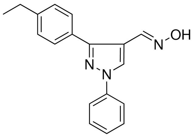 3-(4-ETHYL-PHENYL)-1-PHENYL-1H-PYRAZOLE-4-CARBALDEHYDE OXIME