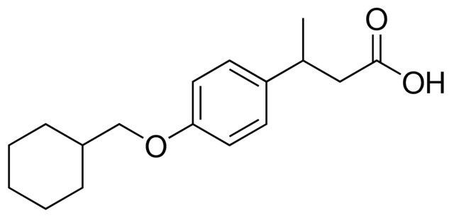 3-(4-(CYCLOHEXYLMETHOXY)PHENYL)BUTANOIC ACID