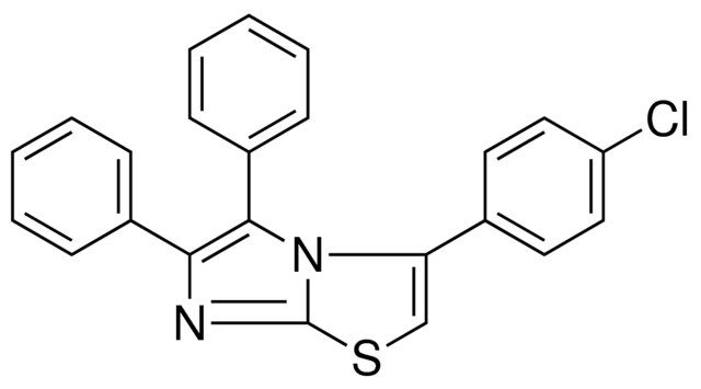 3-(4-CHLOROPHENYL)-5,6-DIPHENYLIMIDAZO(2,1-B)(1,3)THIAZOLE