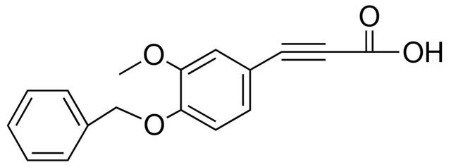 3-(4-BENZYLOXY-3-METHOXY-PHENYL)-PROPYNOIC ACID