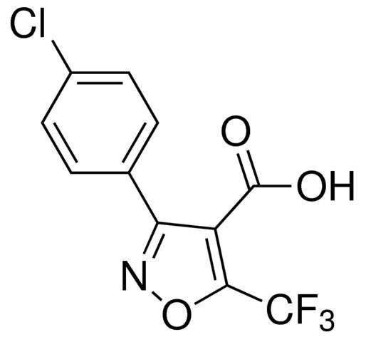 3-(4-Chlorophenyl)-5-(trifluoromethyl)isoxazole-4-carboxylic acid