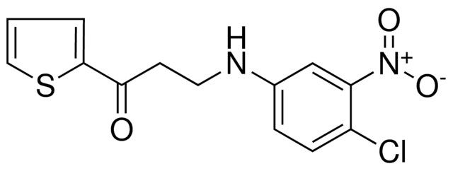 3-(4-CHLORO-3-NITROANILINO)-1-(2-THIENYL)-1-PROPANONE