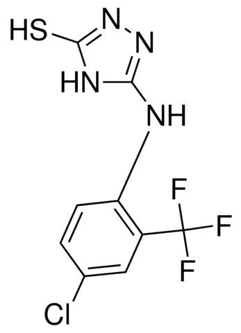 3-(4-CHLORO-2-(TRIFLUOROMETHYL)ANILINO)-5-MERCAPTO-4H-1,2,4-TRIAZOLE