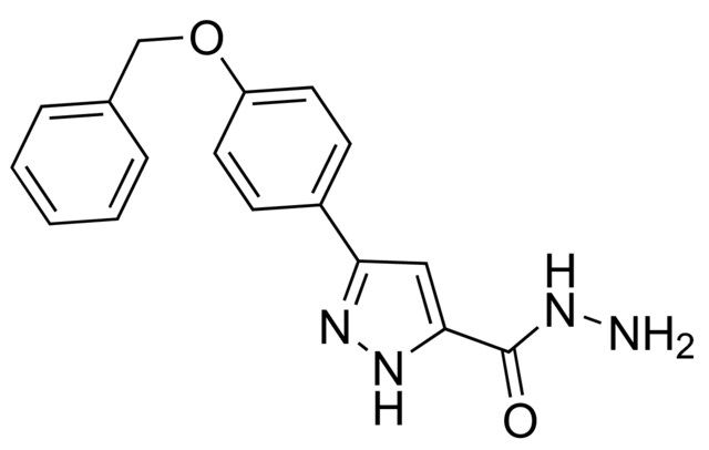 3-(4-(Benzyloxy)phenyl)-1<i>H</i>-pyrazole-5-carbohydrazide