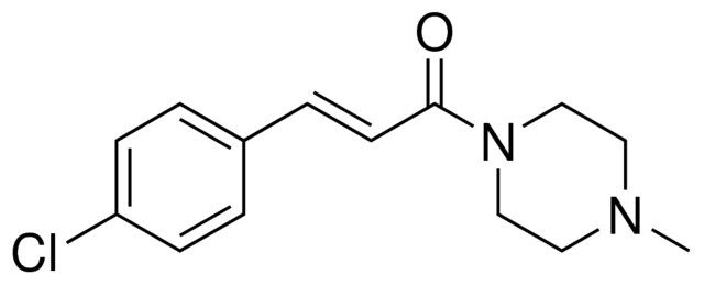 3-(4-CHLORO-PHENYL)-1-(4-METHYL-PIPERAZIN-1-YL)-PROPENONE