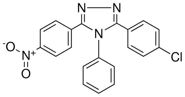 3-(4-CHLORO-PHENYL)-5-(4-NITRO-PHENYL)-4-PHENYL-4H-(1,2,4)TRIAZOLE