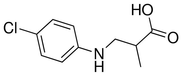 3-(4-chloroanilino)-2-methylpropanoic acid