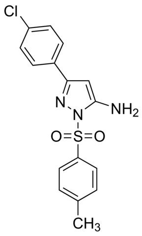 3-(4-Chlorophenyl)-1-tosyl-1<i>H</i>-pyrazol-5-amine