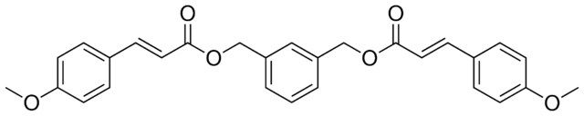 3-(4-MEO-PH)-ACRYLIC ACID 3-(3-(4-MEO-PHENYL)-ACRYLOYLOXYMETHYL)-BENZYL ESTER