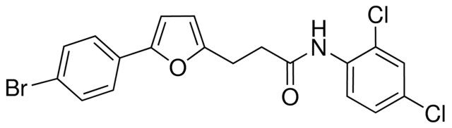 3-(5-(4-BROMOPHENYL)-2-FURYL)-N-(2,4-DICHLOROPHENYL)PROPANAMIDE