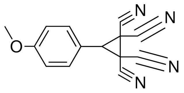 3-(4-METHOXY-PHENYL)-CYCLOPROPANE-1,1,2,2-TETRACARBONITRILE