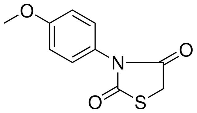 3-(4-METHOXY-PHENYL)-THIAZOLIDINE-2,4-DIONE