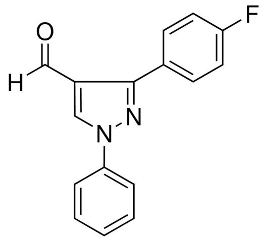 3-(4-Fluorophenyl)-1-phenyl-1H-pyrazole-4-carbaldehyde