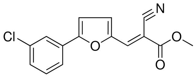 3-(5-(3-CHLORO-PHENYL)-FURAN-2-YL)-2-CYANO-ACRYLIC ACID METHYL ESTER