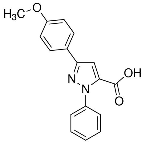 3-(4-Methoxyphenyl)-1-phenyl-1H-pyrazole-5-carboxylic acid