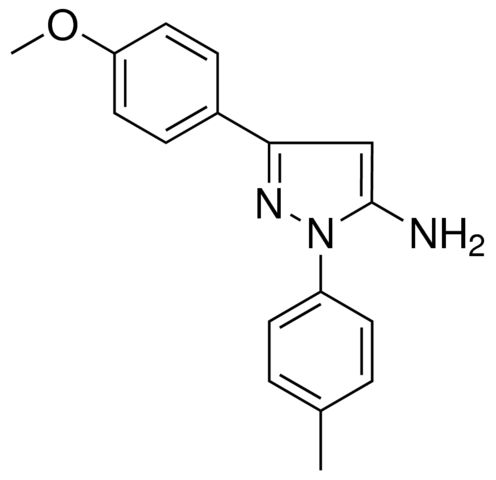 3-(4-METHOXYPHENYL)-1-(4-METHYLPHENYL)-1H-PYRAZOL-5-AMINE