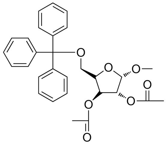 2,3-DI-O-ACETYL-1-O-METHYL-5-O-TRITYL-ALPHA-D-XYLOFURANOSIDE