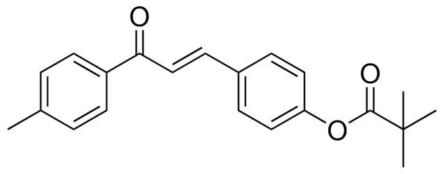 2,2-DIMETHYL-PROPIONIC ACID 4-(3-OXO-3-P-TOLYL-PROPENYL)-PHENYL ESTER