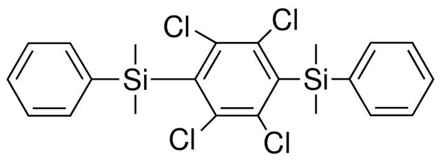 2,3,5,6-TETRACHLORO-1,4-PHENYLENEBIS(DIMETHYLPHENYLSILANE)