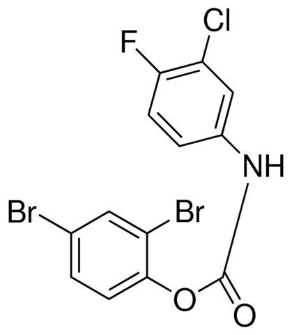 2,4-DIBROMOPHENYL N-(3-CHLORO-4-FLUOROPHENYL)CARBAMATE