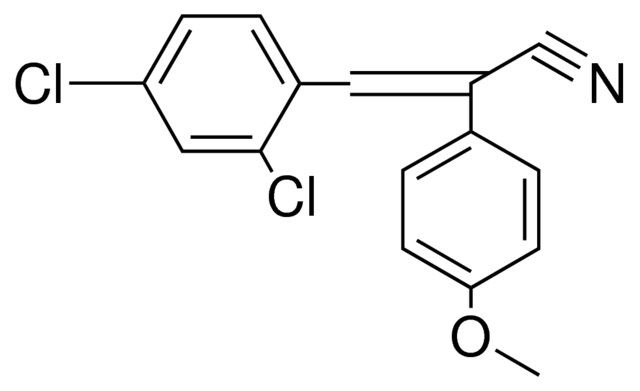 2,4-DICHLORO-ALPHA-(4-METHOXYPHENYL)-CINNAMONITRILE