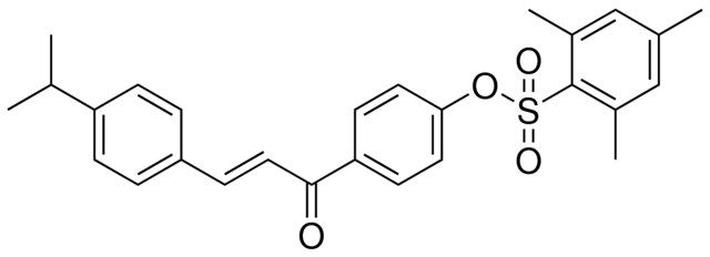 2,4,6-TRIMETHYL-BENZENESULFONIC ACID 4-(3-(4-ISOPROPYL-PH)-ACRYLOYL)-PH ESTER