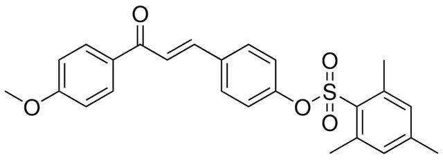 2,4,6-TRIMETHYL-BENZENESULFONIC ACID 4-(3-(4-MEO-PH)-3-OXO-PROPENYL)-PH ESTER