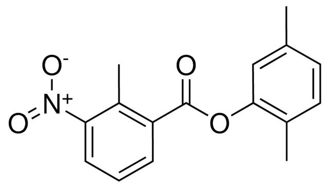 2,5-DIMETHYLPHENYL 2-METHYL-3-NITROBENZOATE