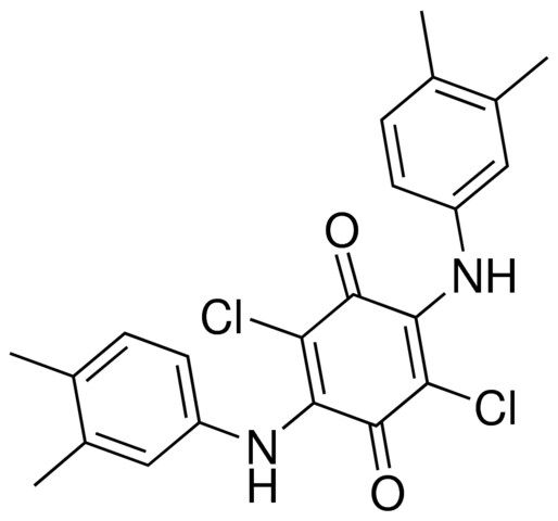 2,5-BIS(3,4-DIMETHYLANILINO)-3,6-DICHLORO-1,4-BENZOQUINONE