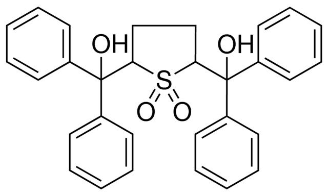 2,5-BIS(DIPHENYLHYDROXYMETHYL)TETRAHYDROTHIOPHENE-1,1-DIOXIDE