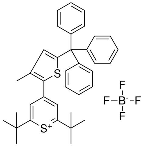 2,6-DI-TERT-BU-4-(3-ME-5-TRITYL-THIOPHEN-2-YL)-THIOPYRANYLIUM TETRAFLUORO BORATE