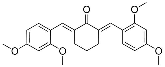 2,6-BIS(2,4-DIMETHOXYBENZYLIDENE)-1-CYCLOHEXANONE