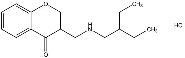 3-{[(2-ethylbutyl)amino]methyl}-2,3-dihydro-4H-chromen-4-one hydrochloride