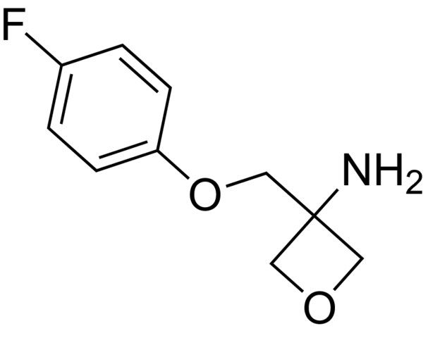 3-[(4-Fluorophenoxy)methyl]-3-oxetanylamine