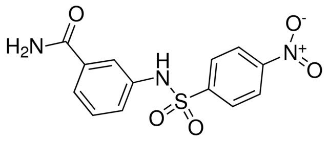 3-{[(4-nitrophenyl)sulfonyl]amino}benzamide