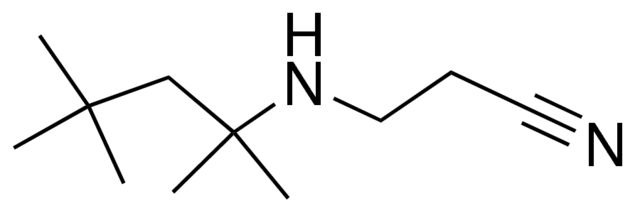 3-[(1,1,3,3-tetramethylbutyl)amino]propanenitrile